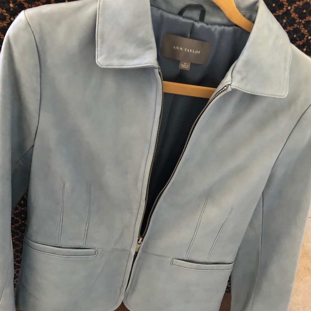 Leather Ann Taylor Jacket/blazer
